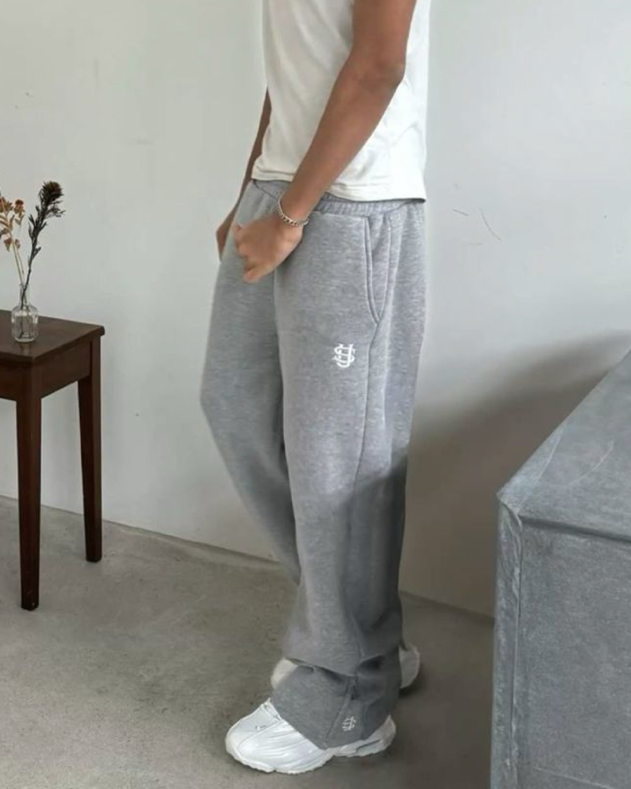 Suvene Pant Leg7 Grey