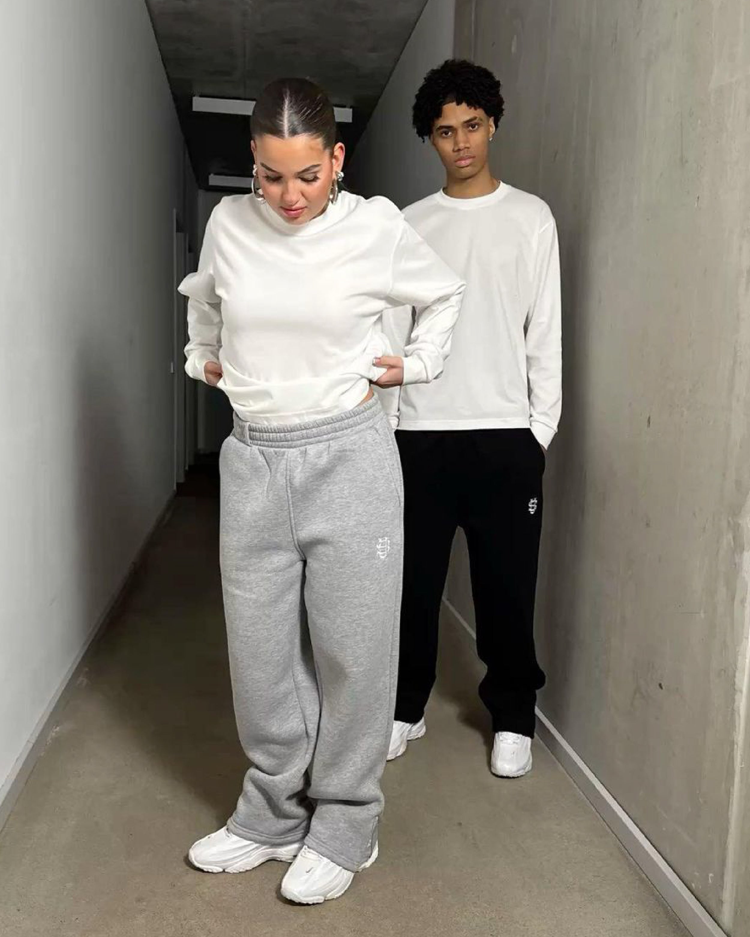 Suvene Pant Leg7 Grey