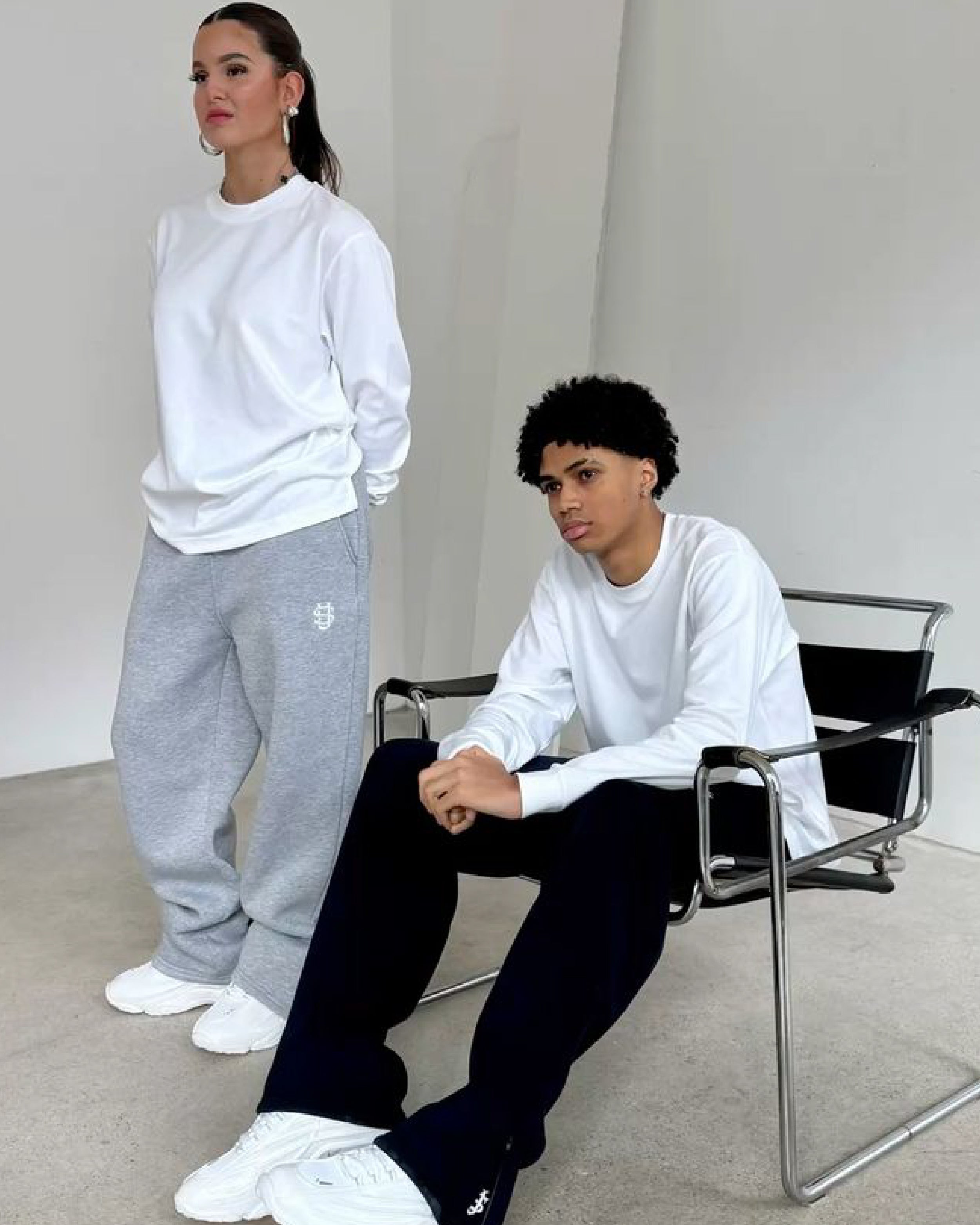 Suvene Pant Leg7 Grey